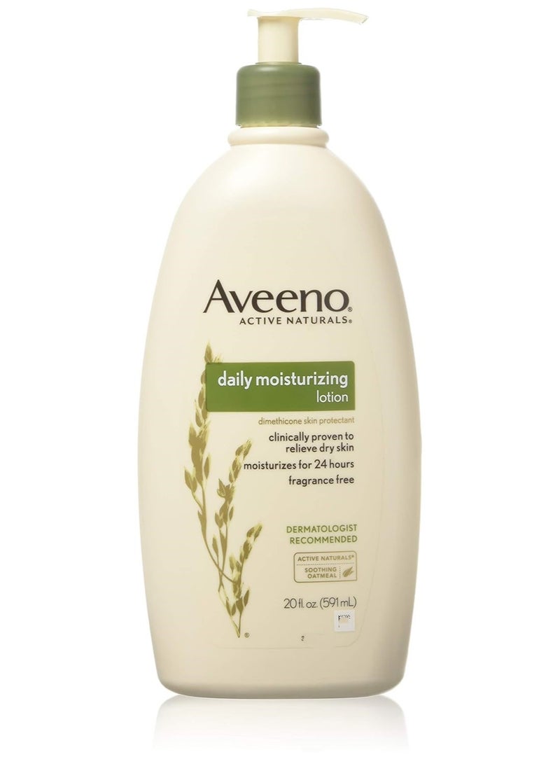 Aveeno Active Naturals Daily Moisturizing Lotion, 591ML - Image 2