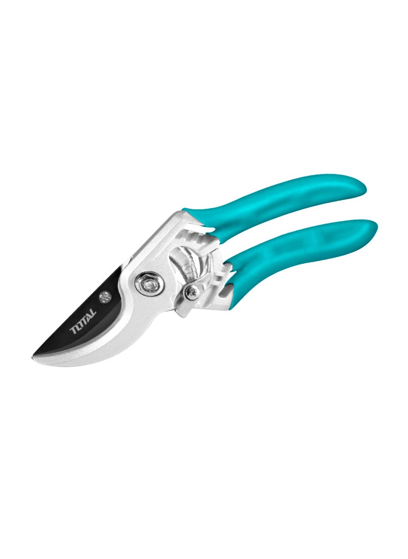 TOTAL Total Aluminium Pruning Shears, 22 cm, Non-Slip Handle, 12mm Max Cutting Diameter  - Image 1