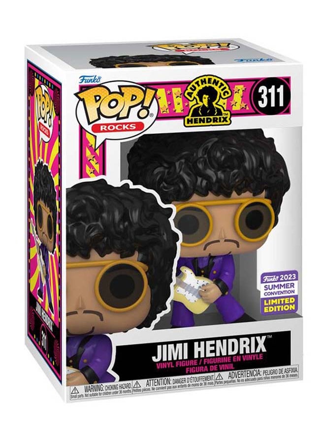 Funko بوب! روكس: جيمي هندريكس بنفسجي SDCC'23  - Image 2
