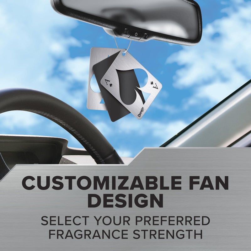 RefreshYourCar Refresh Your Car The Ace Car Air Freshener, Odor Eliminator, 2 Per Pack, Black Out Scent, Driven by Refresh Your Car - Image 2