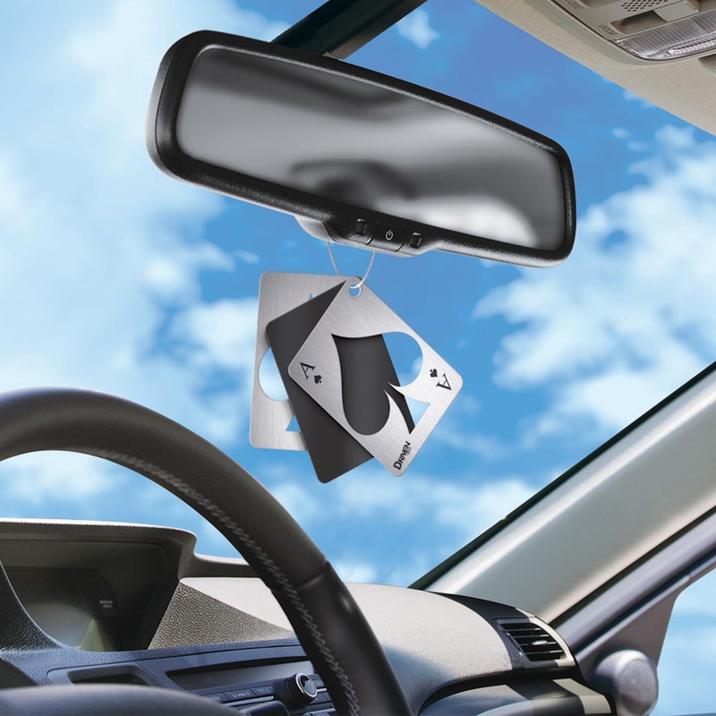 RefreshYourCar Refresh Your Car The Ace Car Air Freshener, Odor Eliminator, 2 Per Pack, Black Out Scent, Driven by Refresh Your Car - Image 5