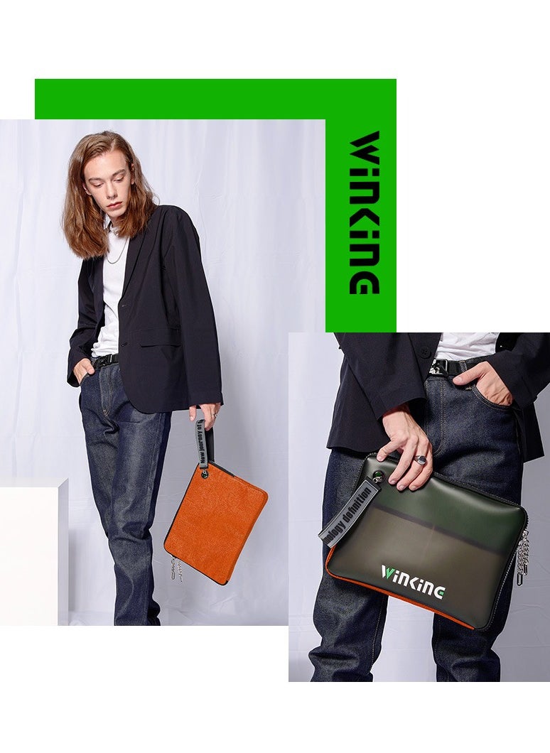WINKINE Stylish Contrasting Clutch Bag  - Image 2