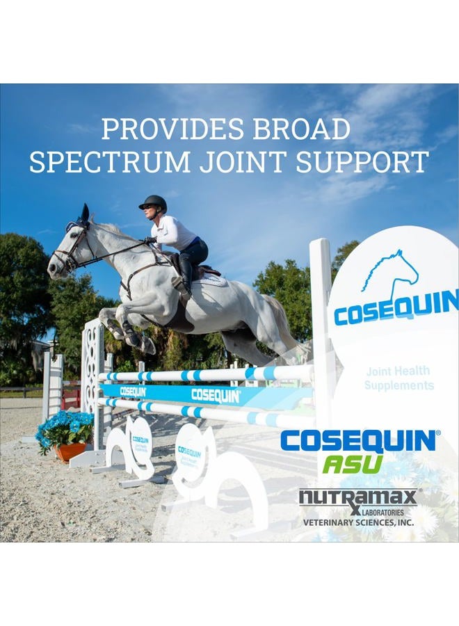 COSEQUIN Nutramax ASU Joint Health Supplement for Horses - Powder with Glucosamine, Chondroitin, ASU, and MSM, 500 Grams - Image 4