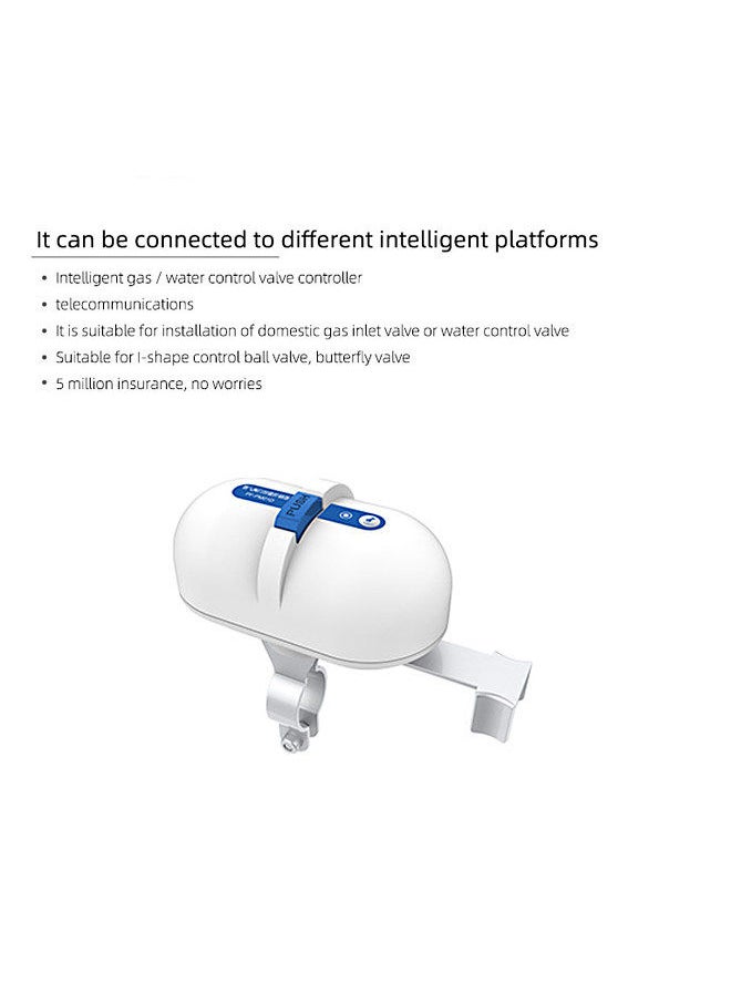 ZigBee Intelligent Valve Controller APP Remote Control Timer for Opening/Closing Water Valve Fuel Gas Valve Need to be Used with ZigBee Gateway