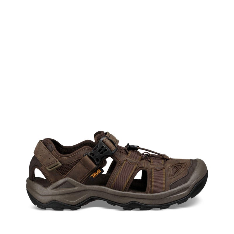 Teva Men's M Omnium 2 Leather Fisherman Sandal, Turkish Coffee, 9