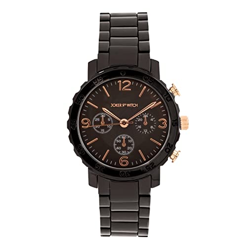 Joker & Witch Taye 38mm Gunmetal Dial 18mm Gunmetal Metal Alloy Watch for Women - Image 1