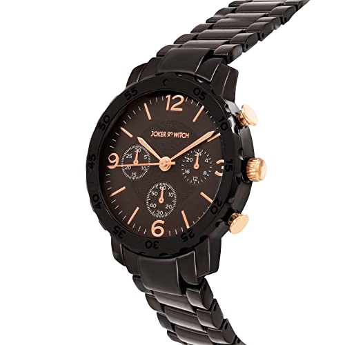 Joker & Witch Taye 38mm Gunmetal Dial 18mm Gunmetal Metal Alloy Watch for Women - Image 4