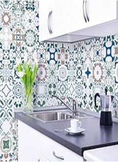 Generic Decorative vinyl sticker wall tiles - Brigitta (30Pcs 15x15cm per piece) 