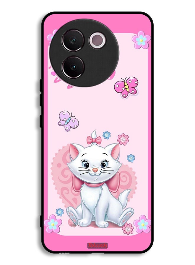 Tolwak Vivo V30e 5G Protective Case Cover Cute Lady Cat - Image 1