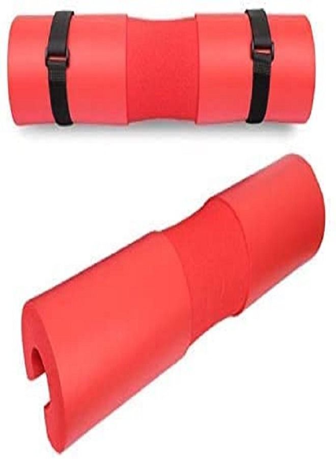 ULTIMAX Gym Bar Foam Pad Barbell Squat for Neck and Shoulder Ergonomic Protective Pad Support-Red - Image 1
