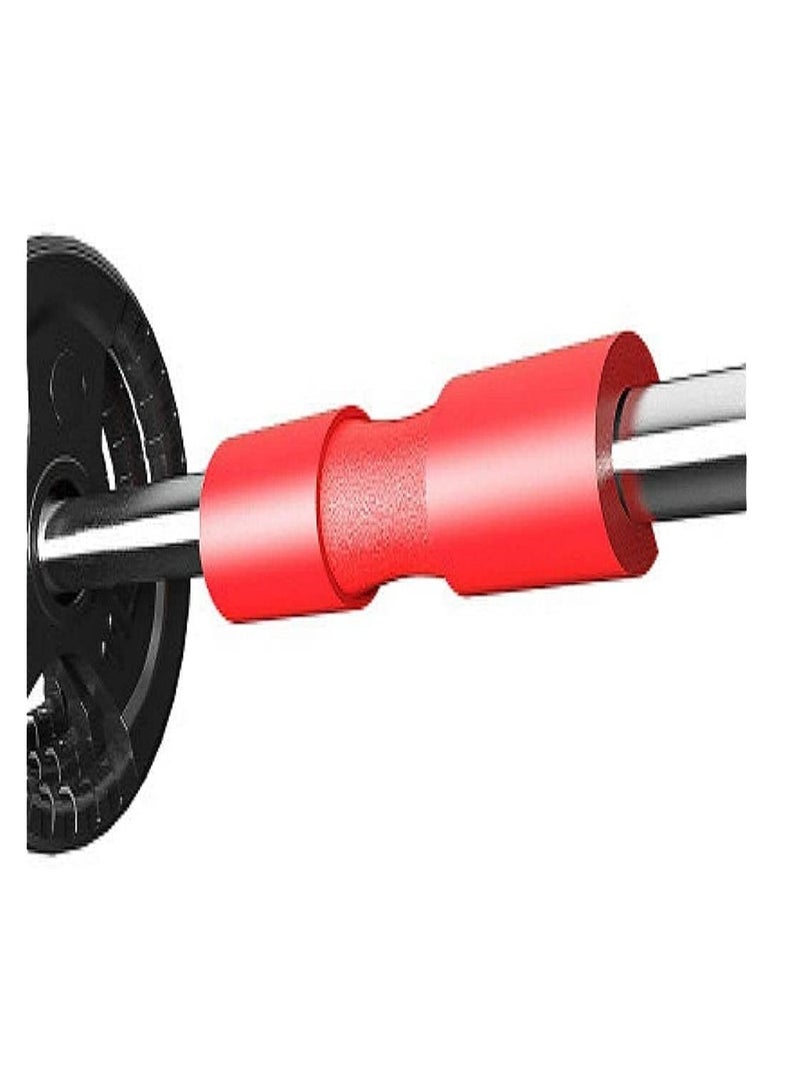 ULTIMAX Gym Bar Foam Pad Barbell Squat for Neck and Shoulder Ergonomic Protective Pad Support-Red - Image 4