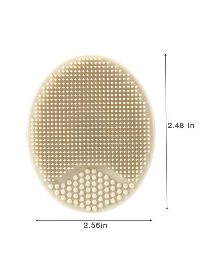 PandaEar PandaEar 3 Pack Baby Brush and Comb Set Newborn, Silicone Cradle Cap Brush for Babies, Soft Newborn Hair Brush with Soft Goat Bristles, Wooden Toddler Comb Hairbrush Set for Boys and Girls - Image 2