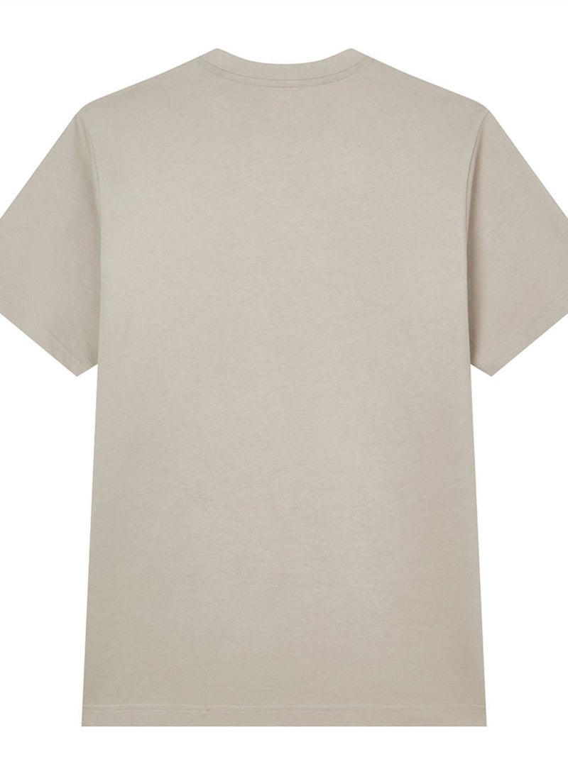 GIORDANO تي شيرت قطن بقلنسوة ضيقة للرجال - Image 4