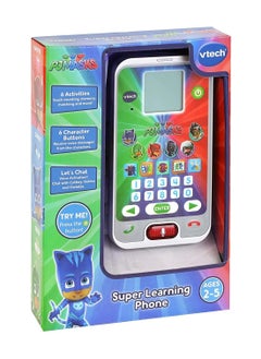 VTech Baby PJ Masks Learning Phone, Interactive toy phone lets you play and chat with Catboy, Gekko and Owlette  - Image 2