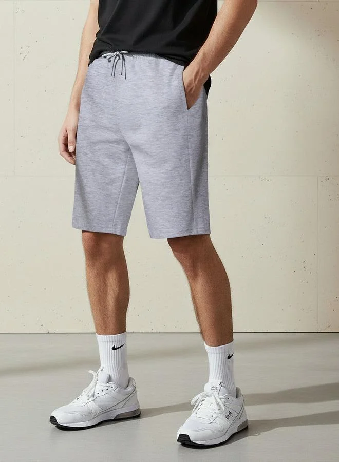 Kappa Kappa Non Stretchable Regular Fit Shorts with Pockets