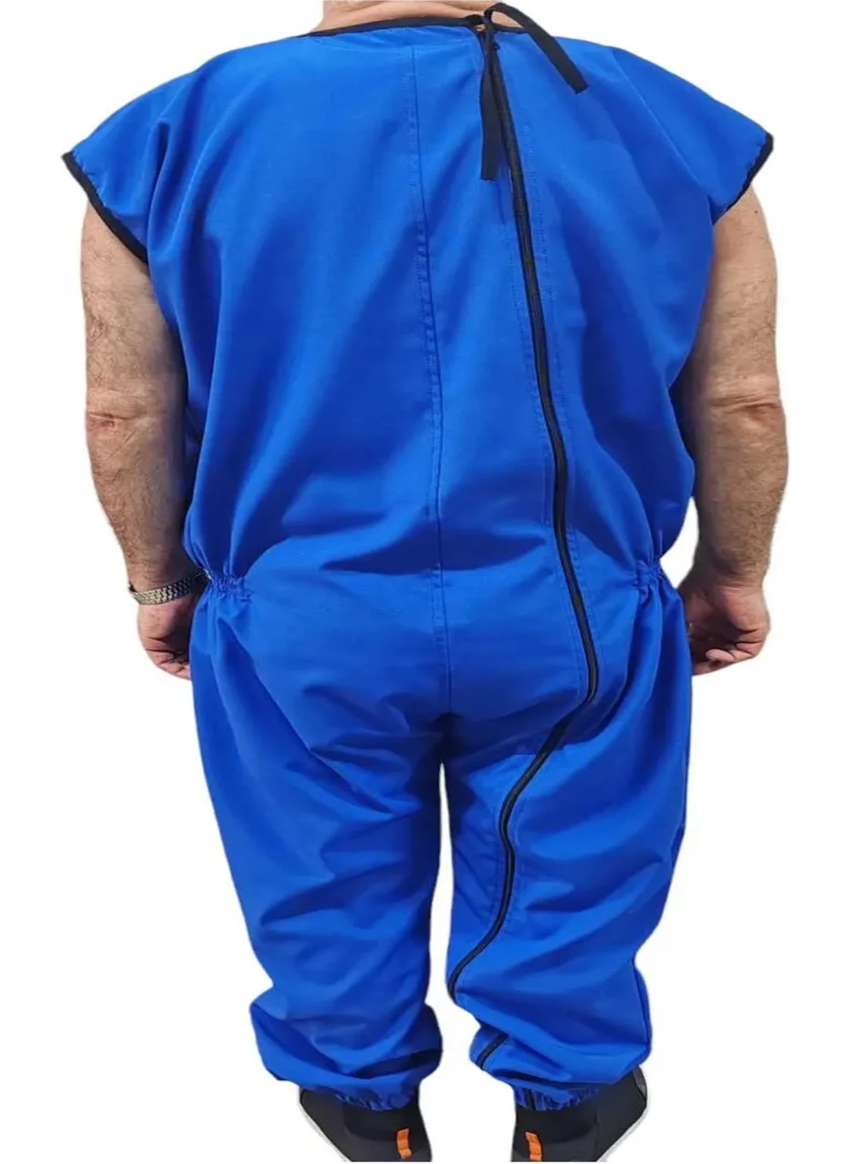 Ozclife Summer Sleeveless Patient Care Clothing Patient Overalls Patient Care Health Overalls Dementia Overalls