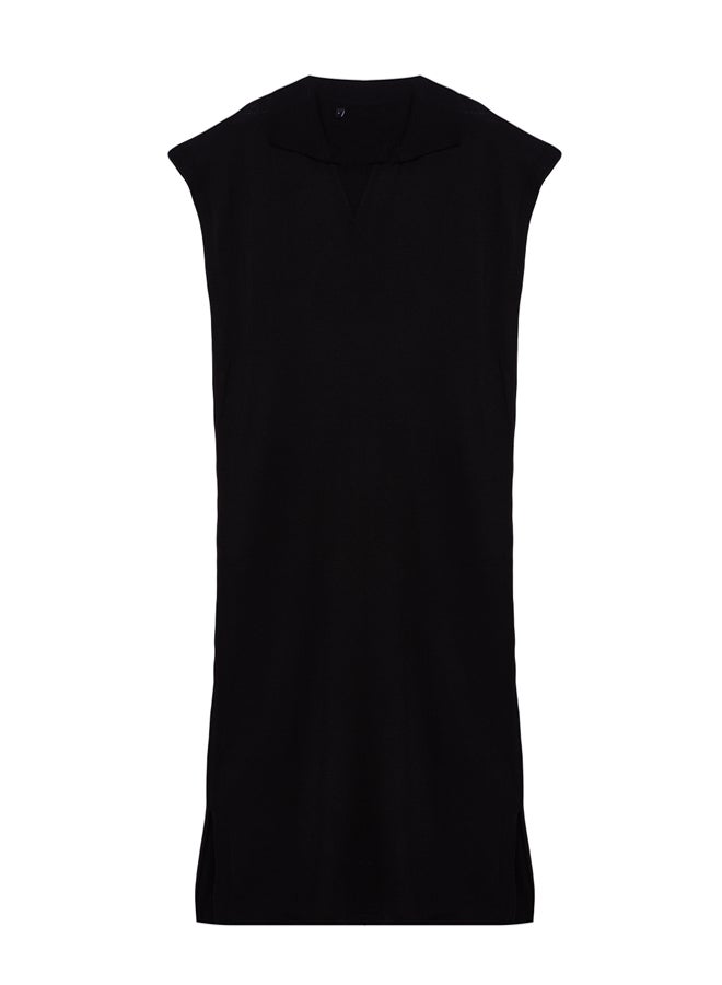 trendyol Black Long Knitwear Sweater Dress - Image 5