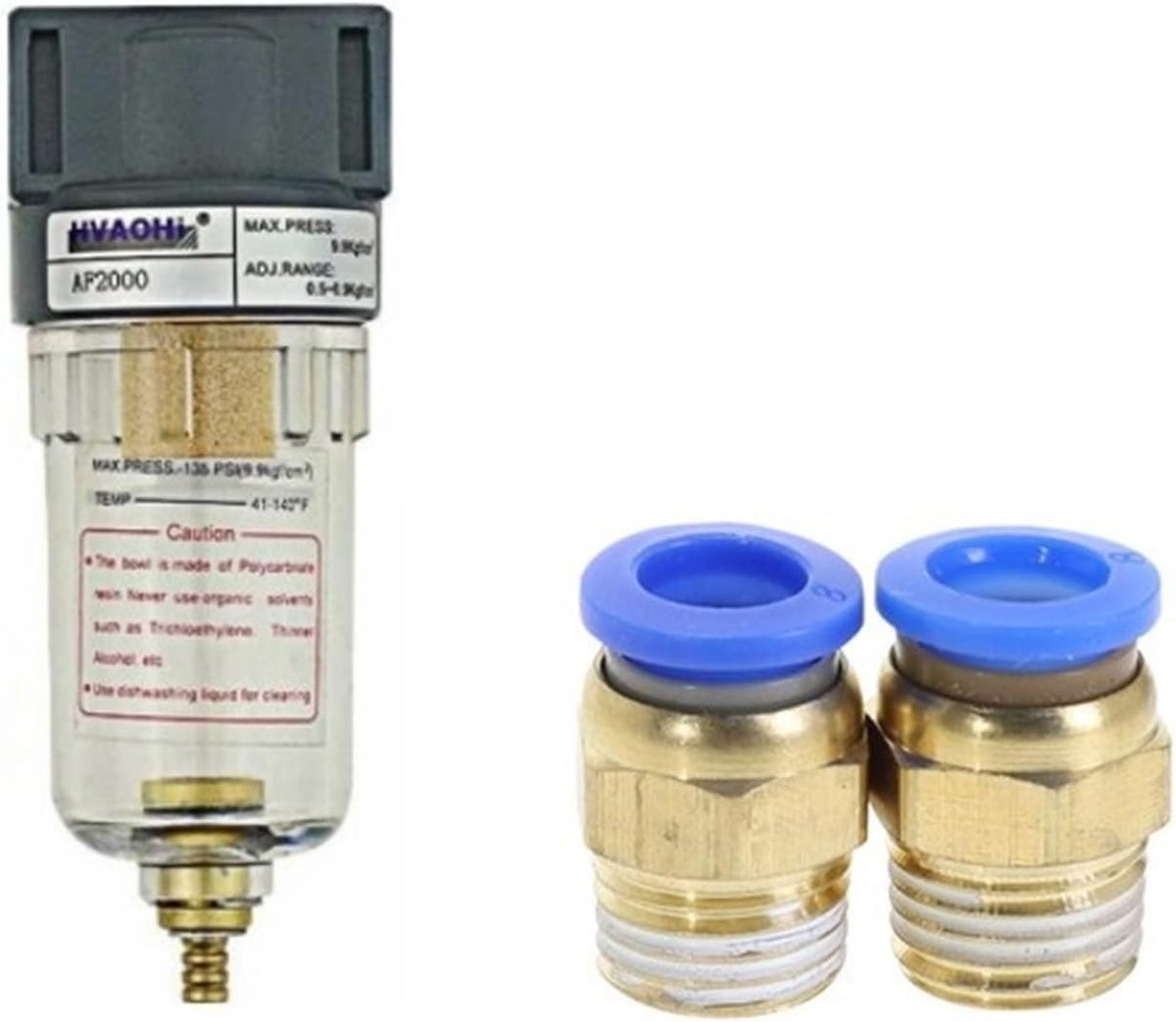 Generic All Copper Filter Element AF2000 Pneumatic Air Compressor Oil ...