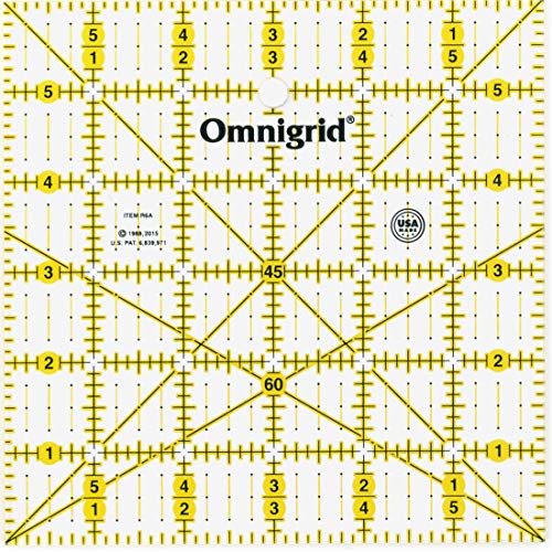Omnigrid 6" x 6" Square Quilting and Sewing Ruler - Image 5