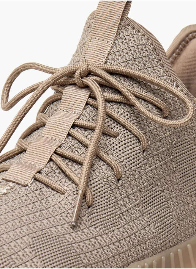 Oaklan by Shoexpress Textured Lace-Up Sports Shoes