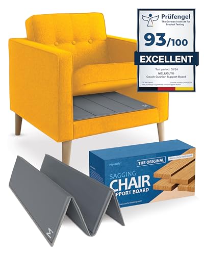 Meliusly Chair Cushion Support for Sagging Cushions 17x22 Chair Seat Support for Sagging Seat Under Foam Firming Boards for Recliner and Armchair Saver Stiffener Reinforcement