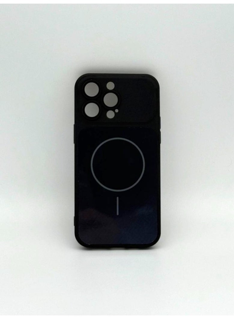 general Premium Skin Feel MagSafe Compatible Case for iPhone 14 Pro Max – Ultra-Slim Shockproof Matte Finish Cover with Built-in Camera Lens Protection (Black) - Image 2