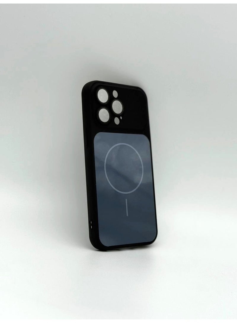 general Premium Skin Feel MagSafe Compatible Case for iPhone 14 Pro Max – Ultra-Slim Shockproof Matte Finish Cover with Built-in Camera Lens Protection (Black) - Image 1