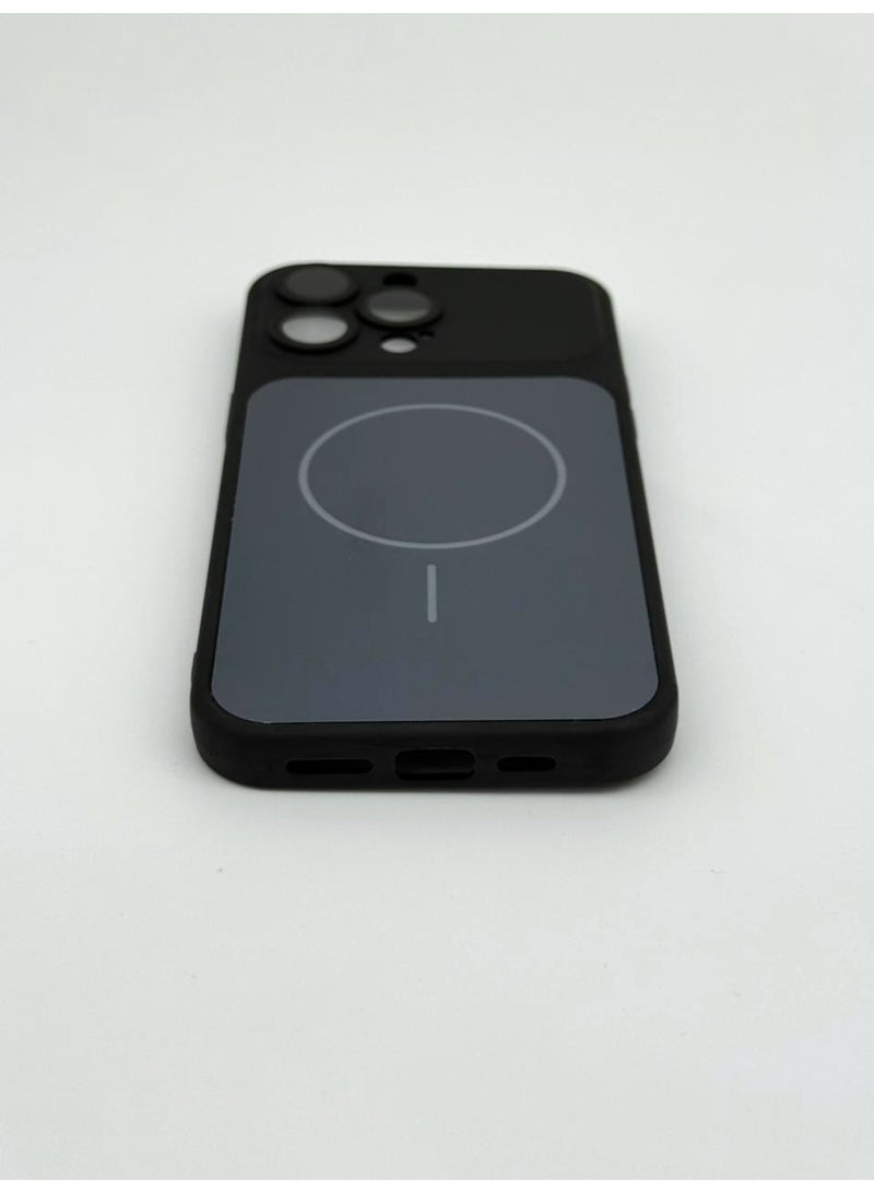 general Premium Skin Feel MagSafe Compatible Case for iPhone 14 Pro Max – Ultra-Slim Shockproof Matte Finish Cover with Built-in Camera Lens Protection (Black) - Image 5