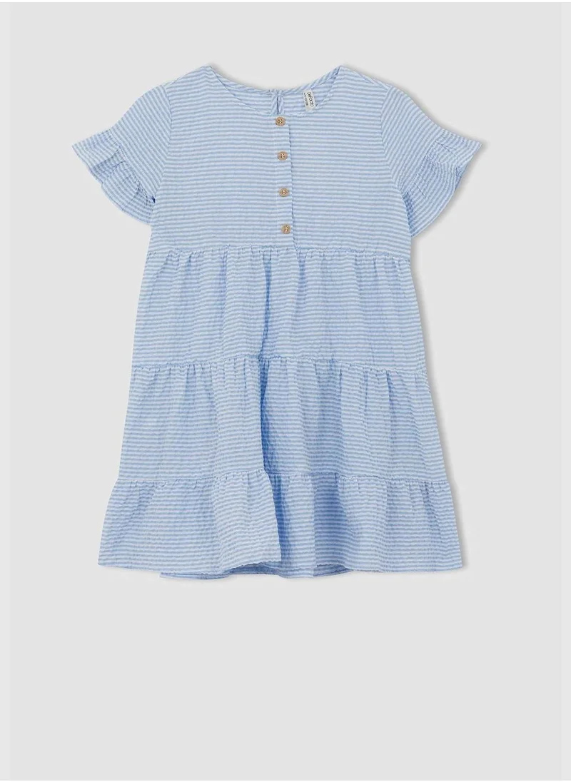 DeFacto Girl Short Sleeve Woven Dress