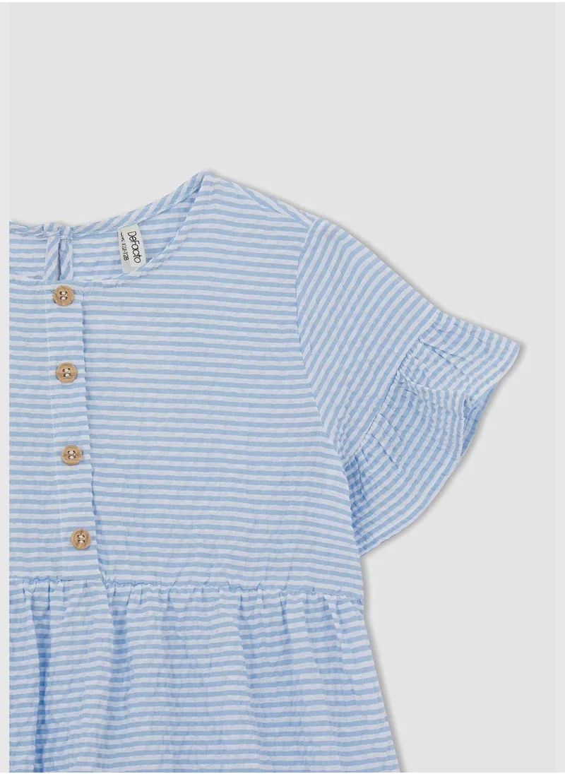 DeFacto Girl Short Sleeve Woven Dress
