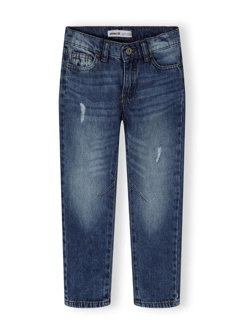 مينوتي Kids Baggy Straight Leg Jeans