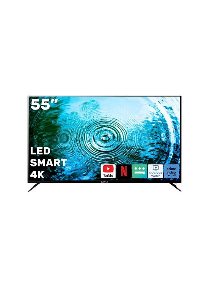 تليفزيون سمارت كاسيل، 55 بوصة، CT2755SU ،LED - اسود