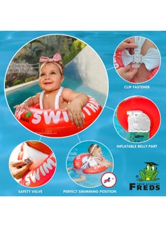 FREDS SWIM ACADEMY Freds Swim Academy Red Swim Tube & Blue Swim Diaper (04kg - 09kg) Set of 02  - Image 2