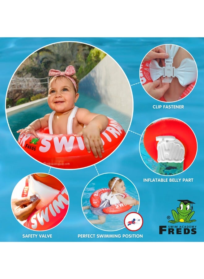 FREDS SWIM ACADEMY Freds Swim Academy Red Swim Tube & Blue Swim Diaper (04kg - 09kg) Set of 02 - Image 2