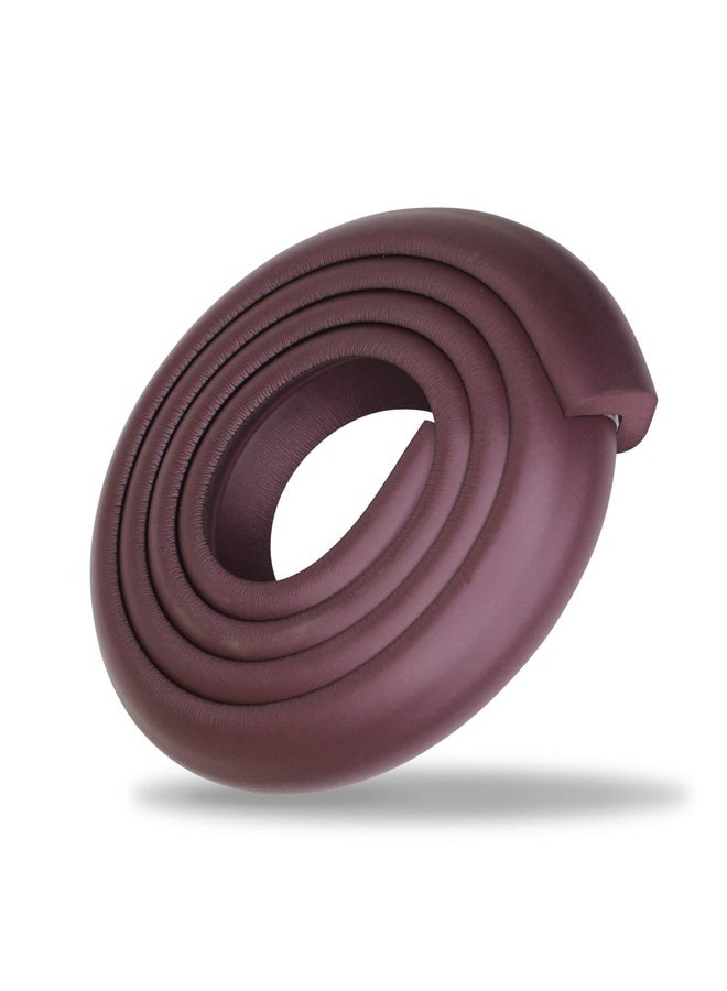 Luvlap Baby Proofing Edge Corner Guards, Extra Thick 2 Meter, Furniture Corner Cushion for Child Safety, 3M Adhesive Tape, Corner Protector for Baby, Edge Guard Strips, Non Toxic, BPA Free, Brown - Image 4
