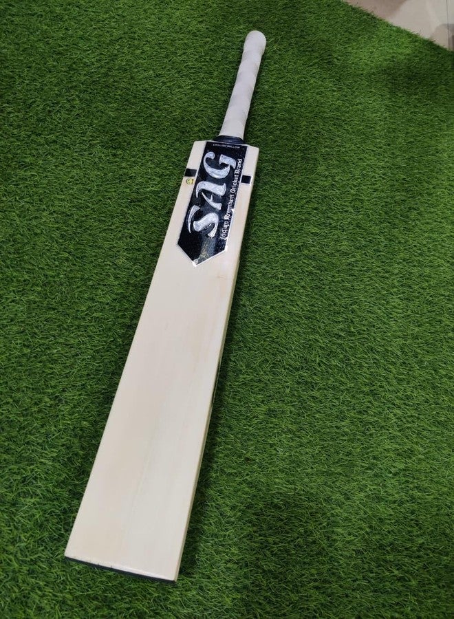تبلد مضرب كريكيت احترافي من خشب الصفصاف الإنجليزي، مقاس 6 - Image 1