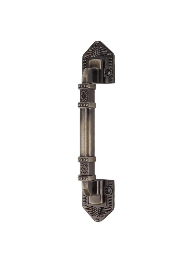 2Pcs Antique Barn Door Handles Bronze Color Easy Mounting Vintage Drawer Handle with Screws for Interior Drawer Garage