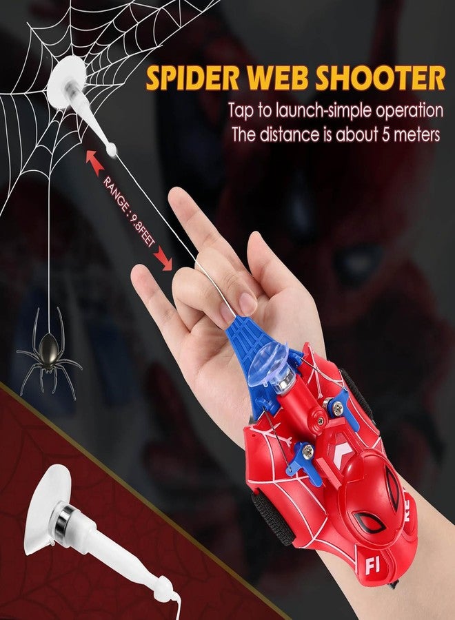 M MITLINK Web Launcher Spider String Shooter Toy, Web Shooters Cool Gadgets Reel-in Real Silk Superhero Role-Play Fun Stuff Toys Great for Men and Kids - Image 2