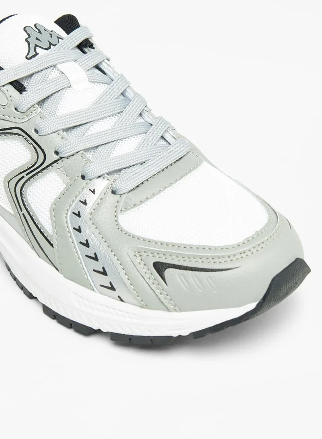 Kappa Women's Panelled Walking Shoes with Lace-Up Closure