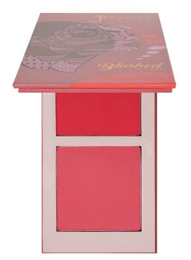 Juvia's Place بودرة خدود مزدوجة الصبغة معدنية مضغوطة قابلة للبناء بلونين، خدود وردية طبيعية، لمسة نهائية غير لامعة ومنعشة لجميع ألوان البشرة، حجم 5 - Image 3