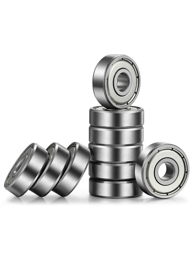 Donepart 608ZZ Bearings - Ball Bearings, Deep Groove, Chrome Steel, 8mmx22mmx7mm, 10 Pack - Image 1