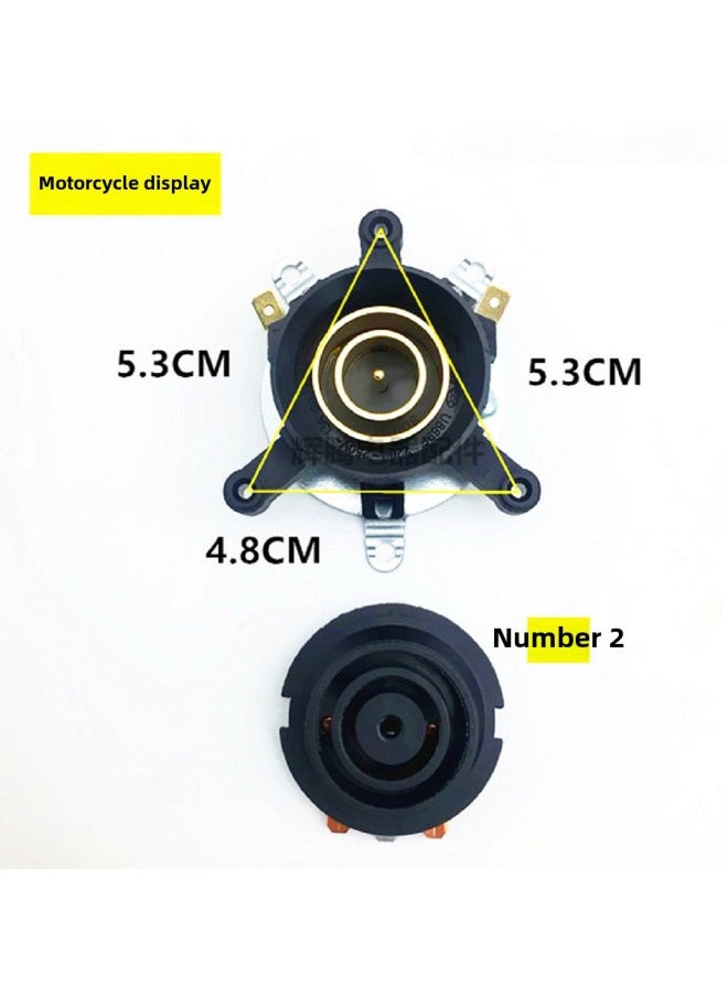 Electric Kettle Base Connector Coupler Socket Thermostat Switch Upper And Lower Set Of Electric Kettle Accessories Silver Contacts-Color:Type A Electric Kettle Chassis