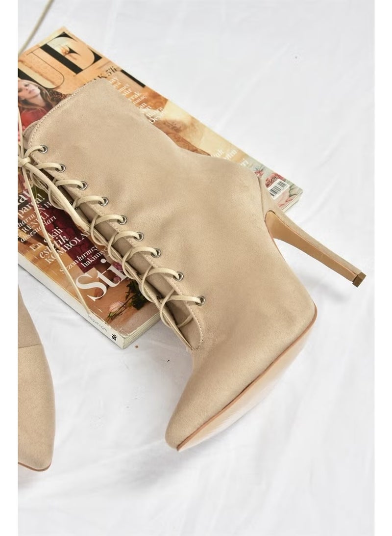 Fox Shoes Ten Suede Thin High Heels Women's Boots L372493502 - Image 5