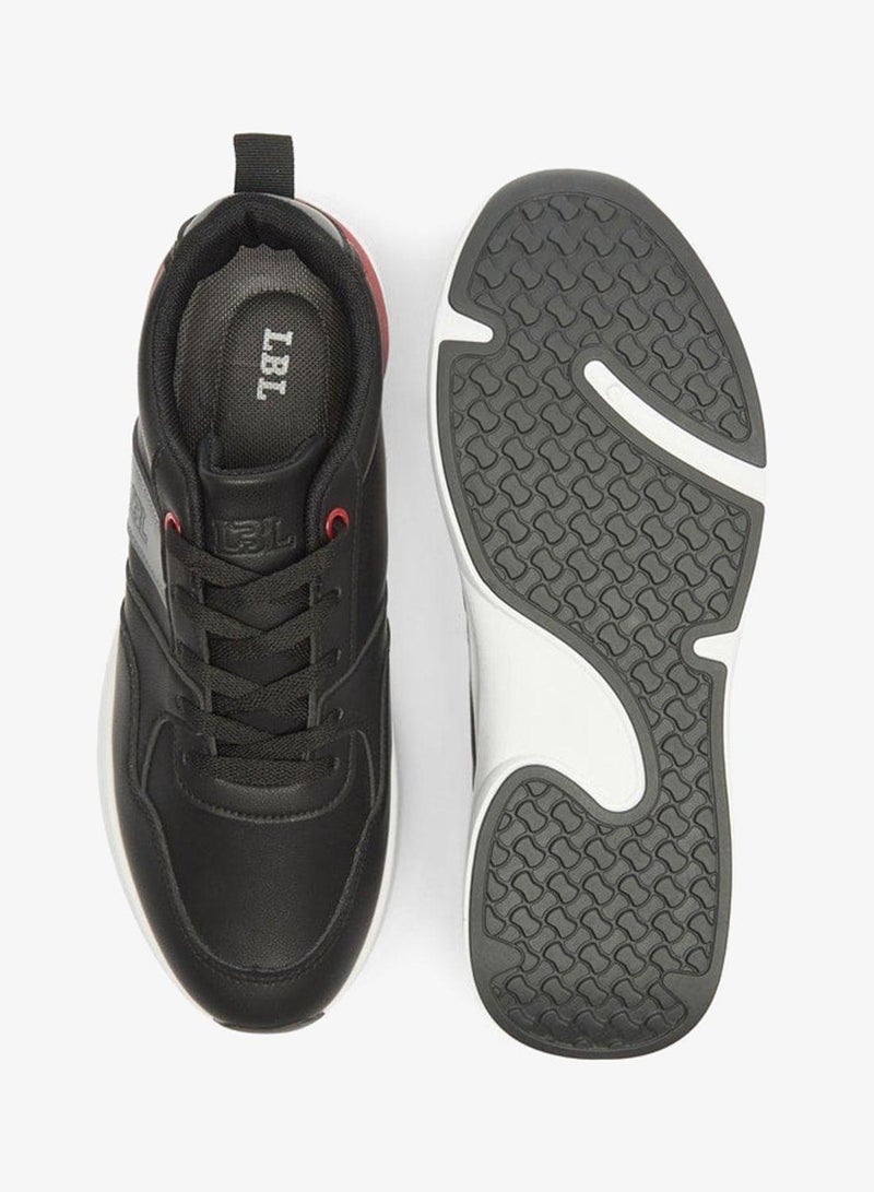 LBL by Shoexpress Men's Colourblock Sneakers with Lace-Up Closure - Image 4