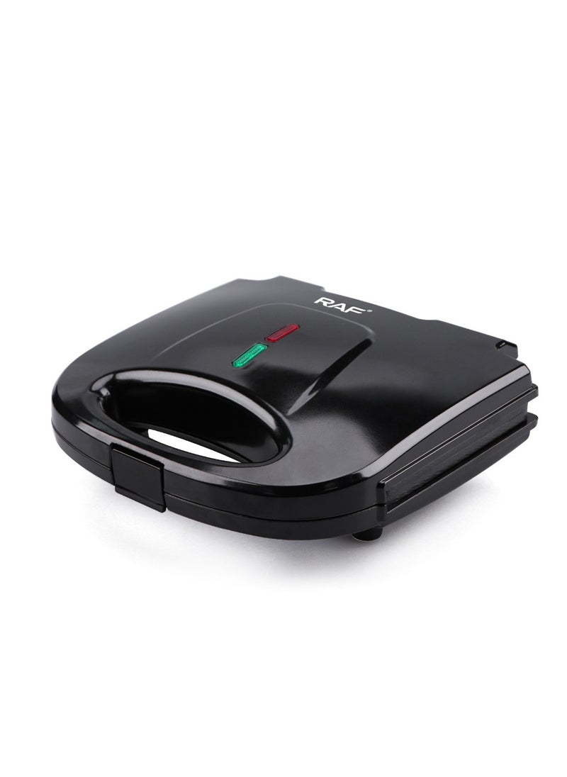 RAF - Sandwich Maker Toaster, Household Breakfast Maker, 750W Equipped With Non-Stick Coating And Overheat Protection - Image 1