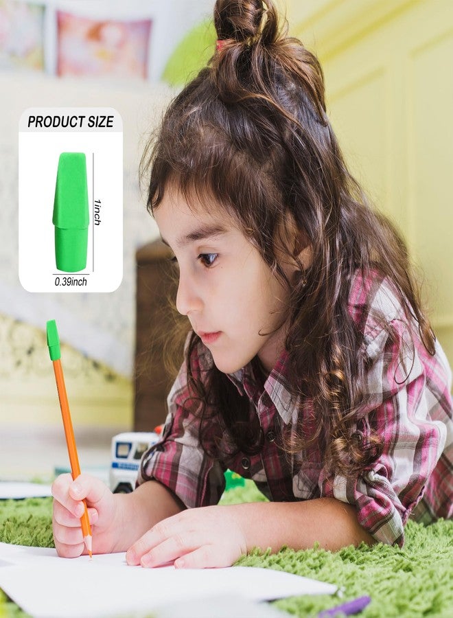 Lagincig 100PCS Cap Erasers for Pencils Pulk 10 Color Mix Erasers Toppers for Latex Free Assorted Colors School Supplies for Teachers Sudents Classroom Home and Office - Image 2