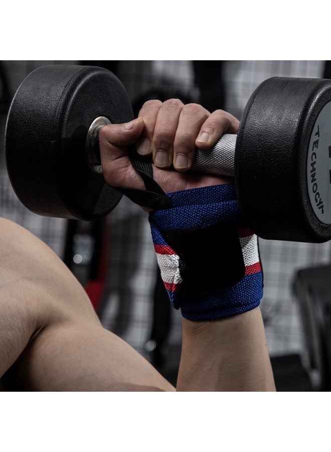 Lac Fitness Wrist Guard For Men, Bench Press Wrist Support, Weightlifting Strength Training Anti-sprain Wraparound Sports Bandage Captain America - Image 2