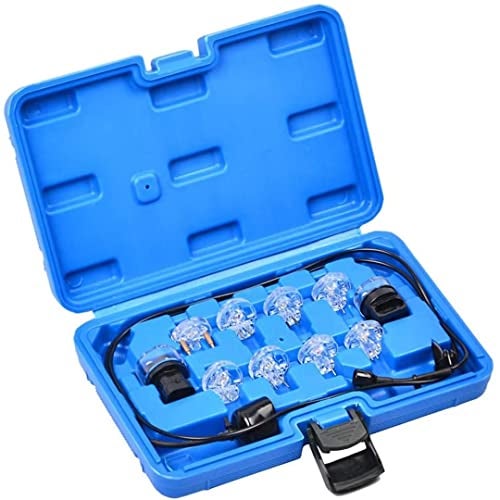 PANNUOSCS Noid Light Test Kit, Fuel Injector Tester Tool Noid Light Set, Fuel Light Fuel Injector Tester Kit （11-Piece） - Image 1