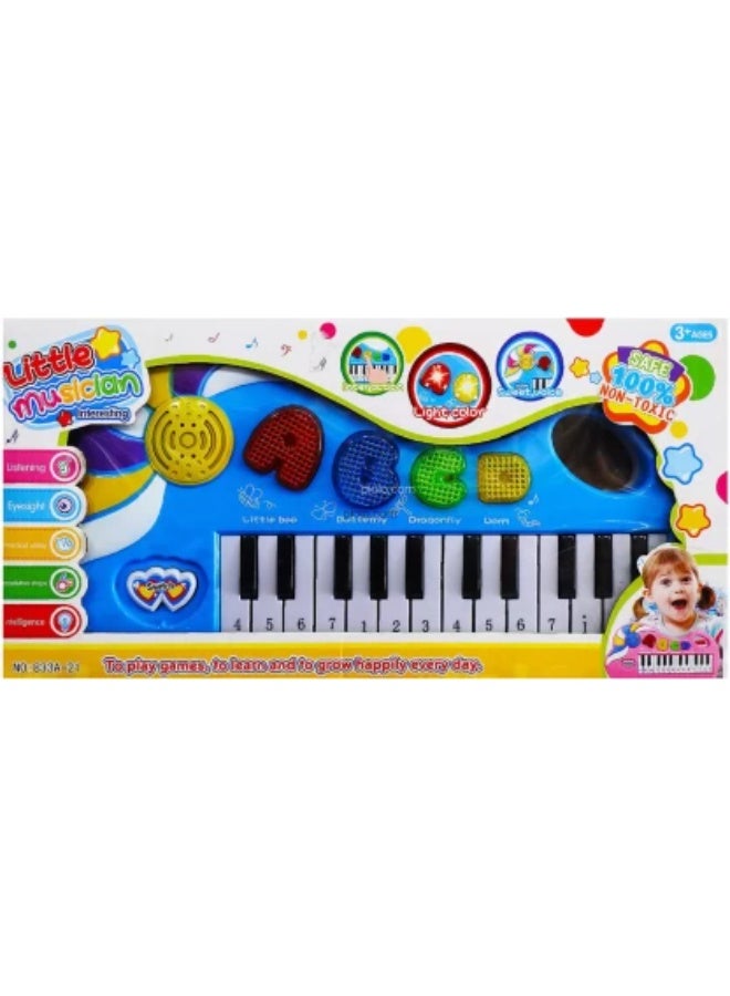 لعبة بيانو موسيقية مرحة للأطفال مكونة من 24 مفتاحًا - Image 3