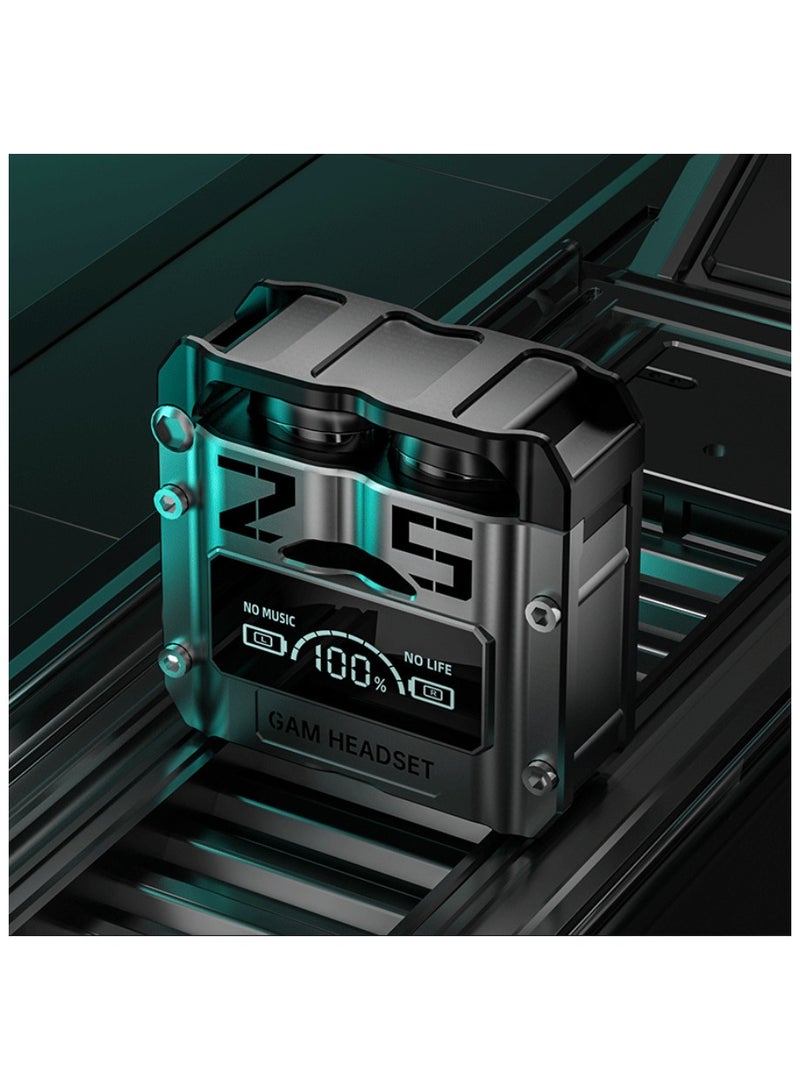 True Wireless Headphones 5.3 Bluetooth In-Ear Headphones, Waterproof and Sweatproof Headphones, Large Capacity Battery Compartment, Sci-Fi Mechanical Style Headphones - Image 2